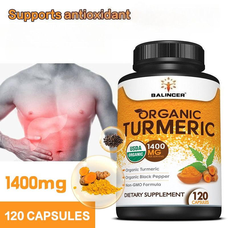 Organiczna kurkuma z ekstrakte – Turmeric Curcumin Capsule recenzja i cena